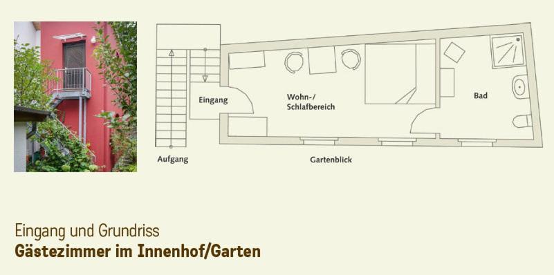 "Goethezimmer" An Der Herderkirche Веймар Экстерьер фото
