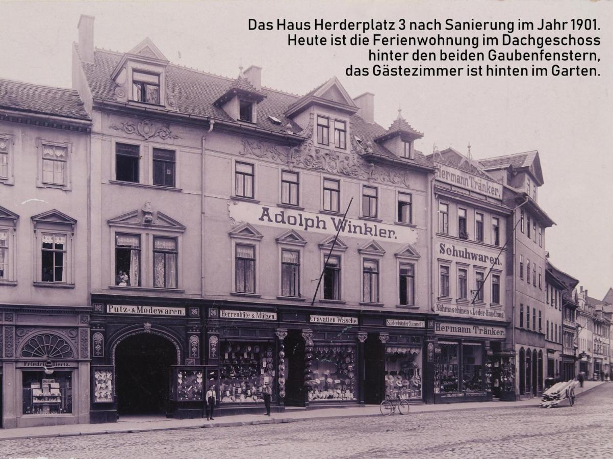"Goethezimmer" An Der Herderkirche Веймар Экстерьер фото